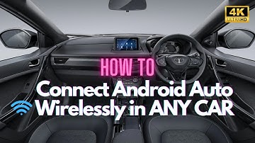 Tata Nexon Android Auto Wireless (Works for All Car)