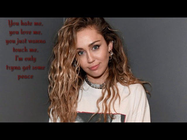 Unholy | Miley Cyrus | Lyrics class=