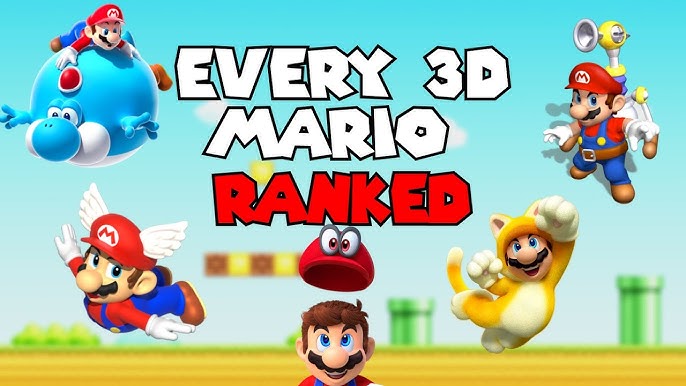 OLD) Ranking EVERY 2D Super Mario Game (Top 13 Games) 