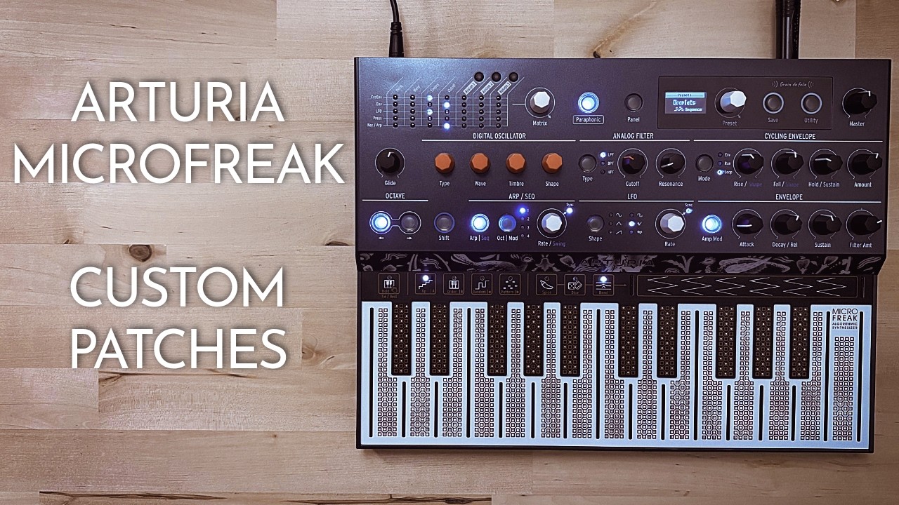 やっぱり初代　Microkorg　Ambient/Lo-fi preset　美品 Ambient, electronica, lo-fi preset bank : r/MicroFreak