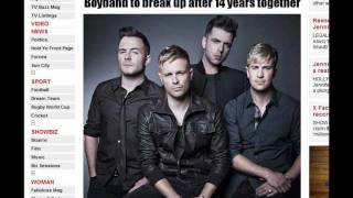 Westlife Splitting - October 2011