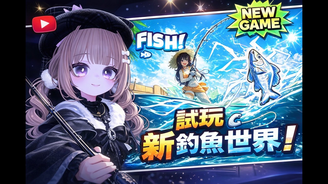 【VRCHAT】新釣魚世界試玩  #vrchat #fish #釣魚