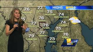 Unseasonably mild, cloudy on Friday