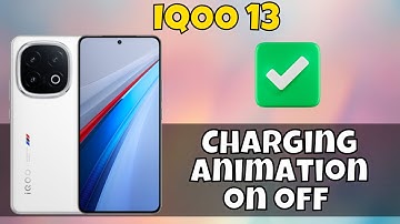 Charging Animation on off IQOO 13 || Use charging animations || Charging animation settings #iqoo13