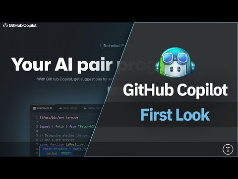 GitHub Copilot AI Pair Programmer - First Look
