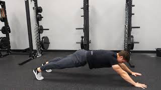 High Plank Walk Outs