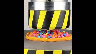 Hydraulic press vs lollipops #press #shorts #viralshorts #hydraulicpress #smac #oddlysatisfying