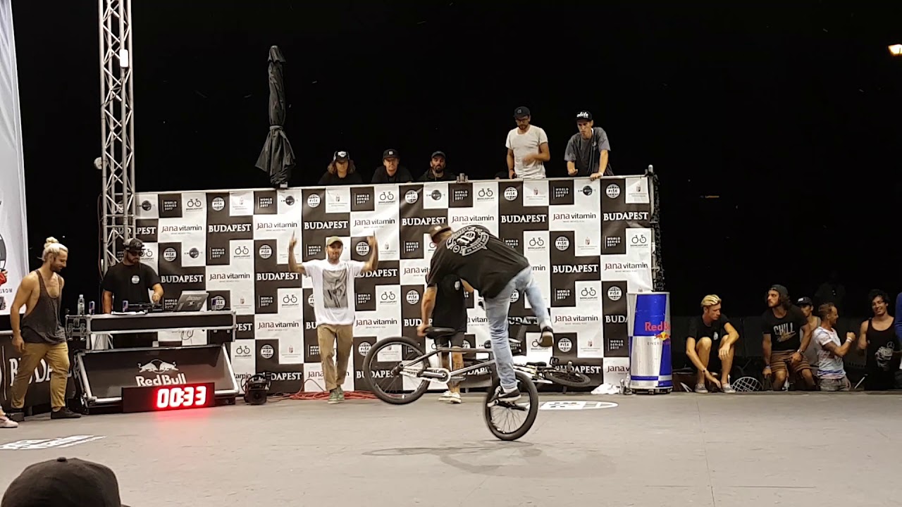 Dustyn Alt - Fise Budapest - Semi Final - BMX Flatland 2017