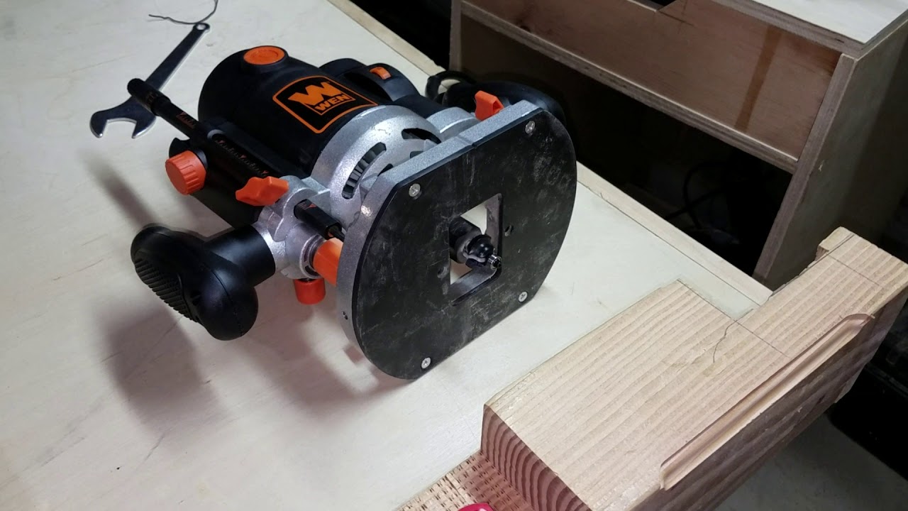 Review WEN 6033 15-Amp Variable Speed Plunge Woodworking Router Kit - Home Depot Seeds Review