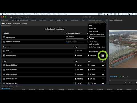 LucidLink Panel for Premiere Pro