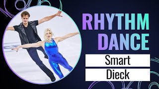SMART / DIECK (ESP) | Ice Dance Rhythm Dance | Grand Prix de France 2023 | #GPFigure