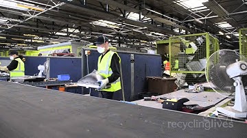 Recycling Lives CRT TV Recycling Department Overview