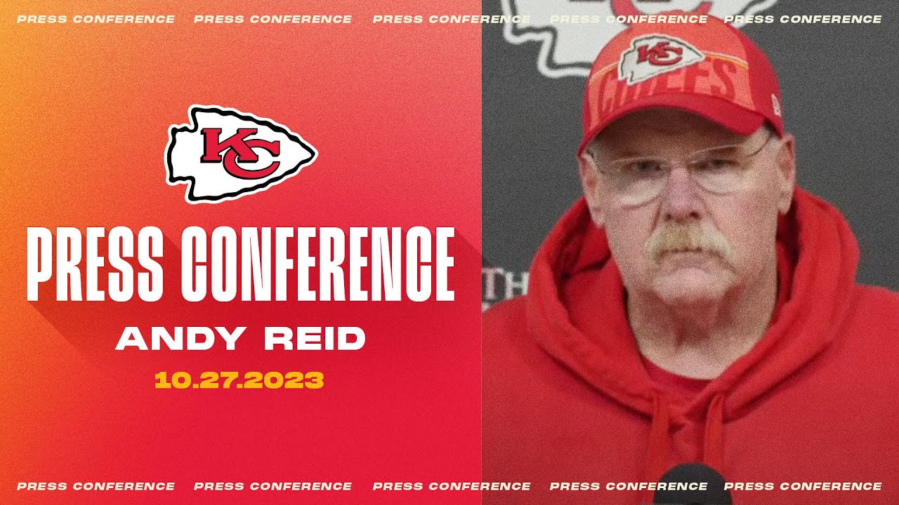 Andy Ried Coach Coach Andy Reid Speaks to the Media | Press Conference 10/27 - YouTube