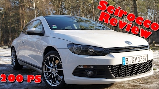 VW Scirocco 2.0 TSI Test - 200 PS SOUND & Beschleunigung 0-100