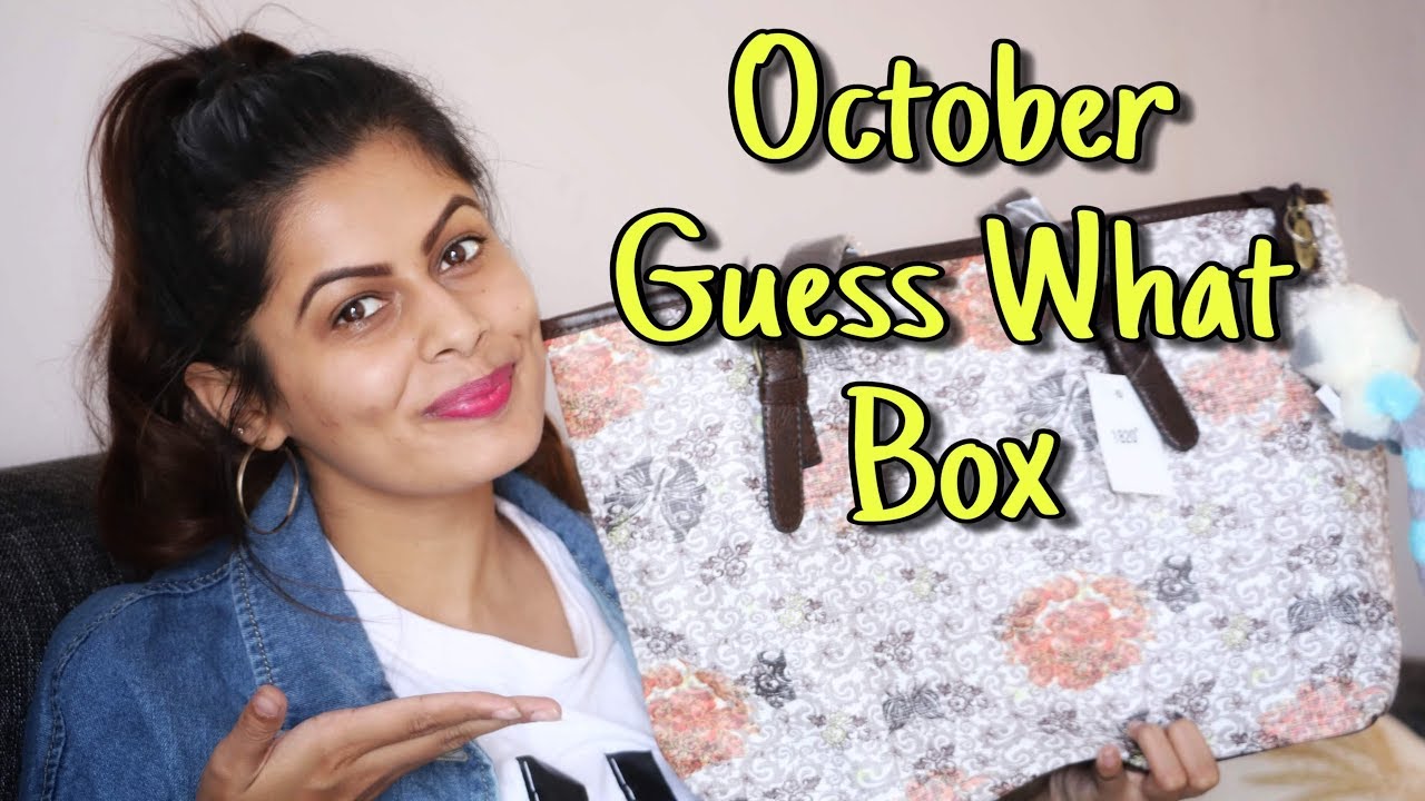 Guess What Box October 2018 | Festive Edition | Unboxing | Review | Kavya K