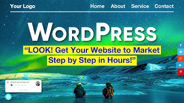WordPress for beginners Website in 27 Easy Steps - Tutorial Bluehost | Elementor