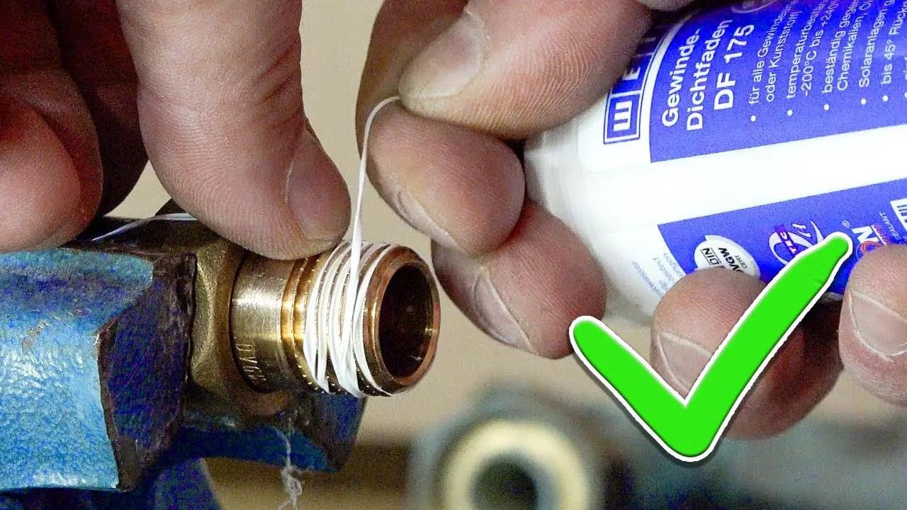 How to Seal Threads Without Hemp | Easy Thread Sealing Guide