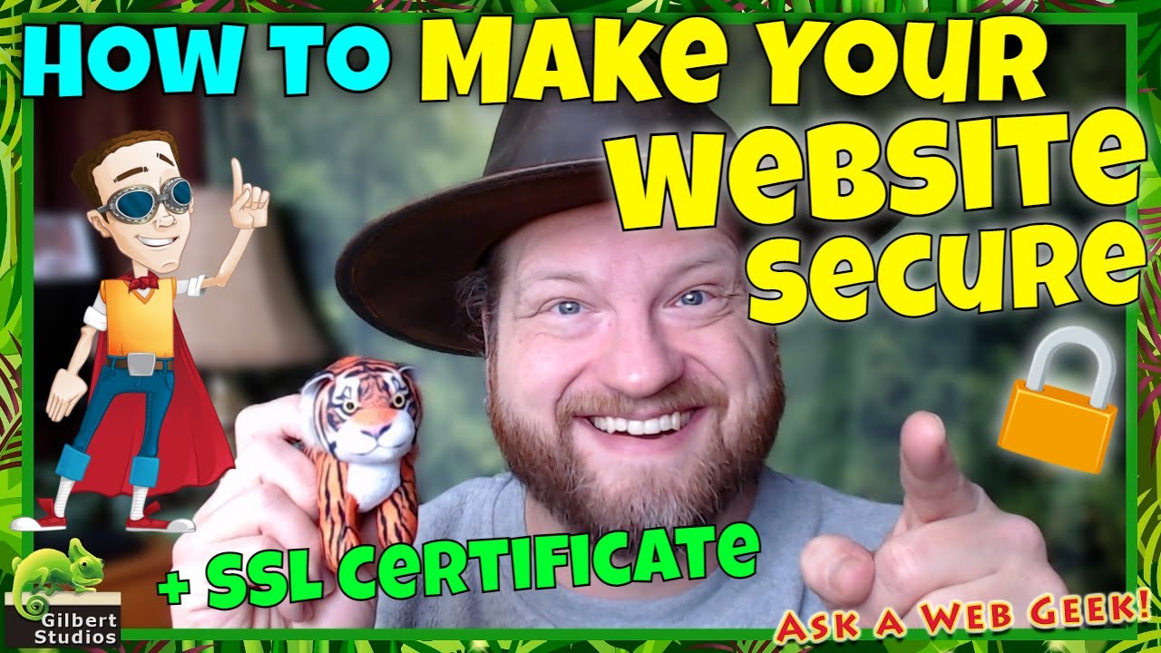 How to Make Your Website Secure with an SSL Certificate - YouTube