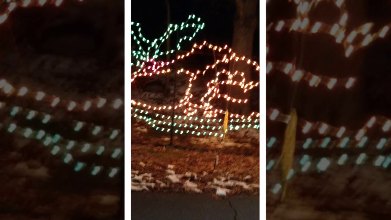 Christmas lights in Scranton Pennsylvania YouTube