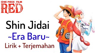 ONE PIECE FILM RED Movie Theme Song | Ado - Shin Jidai / New Genesis (Lirik   Terjemahan)🎶