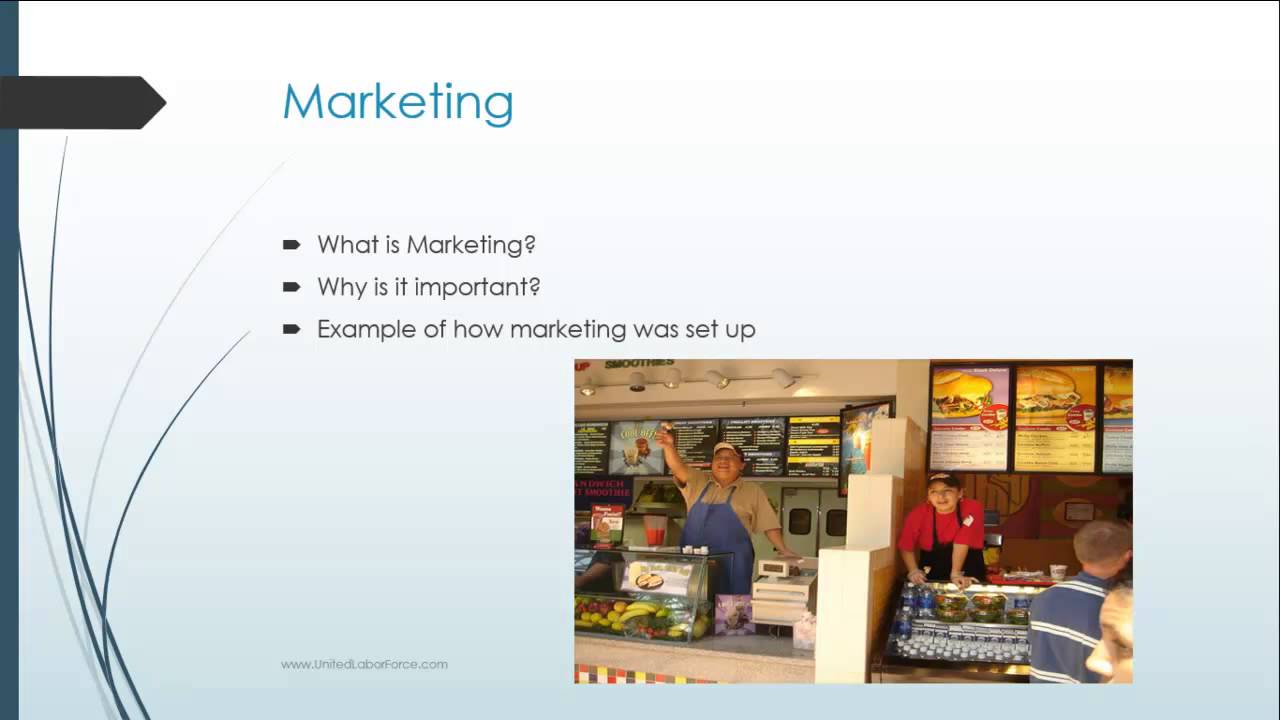 Marketing - United Labor Force Training
