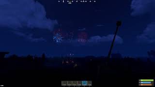 Rust Fireworks Display