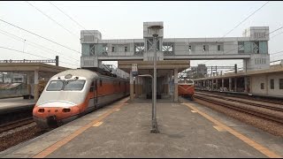 172次自強號岡山站通過(超越562次莒光號(E206))