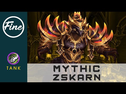 Fine - Mythic Zskarn (worst boss ever made) - DH Tank POV