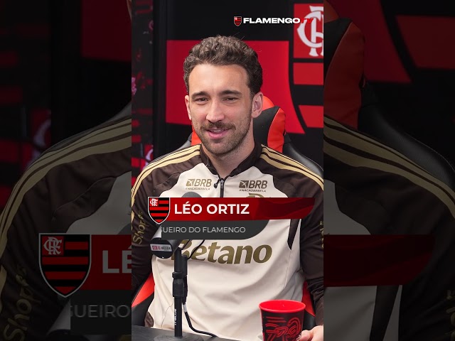 PAPO MUITO ESPECIAL COM LÉO ORTIZ NO MENGOCAST, NAÇÃO! ❤️🖤