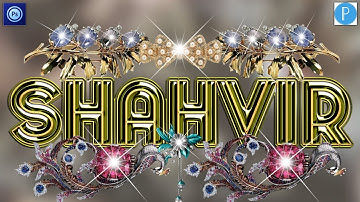 Glass Font Name editing on Android Pixellab Ps Touch step by step 2022 | Zarraq Creation