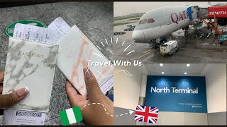 Moving Abroad Series #3: Moving from Nigeria to the UK (Relocation Vlog) #qatarairways