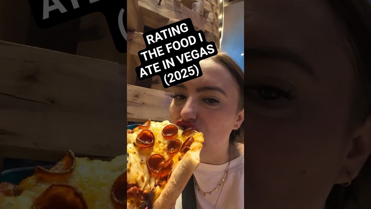 Оцениваю еду, которую я ела в Вегасе (снова). Можете поспорить со мной в комментариях 🤣 