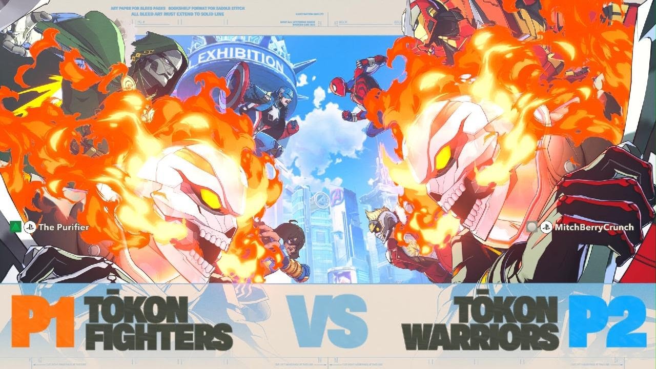 Dr. Doom/Ghost Rider vs Ghost Rider/Iron Man - MARVEL Tōkon: Fighting Souls CLOSED BETA#2