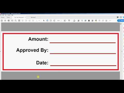 How To Make A Dynamic PDF Stamp - YouTube