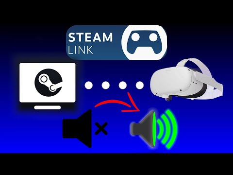 Видео: Steam Link Нет звука в VR шлеме Quest? Быстрое Решение здесь