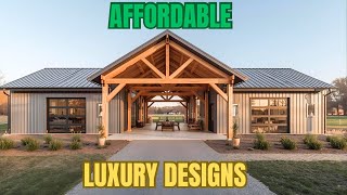 Affordable Dogtrot Barndominium Home Designs