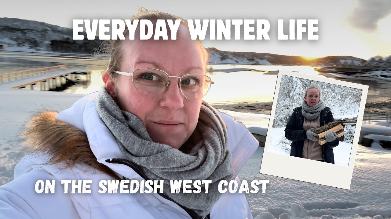 An Ordinary WINTER Day in SWEDEN | A Trip to the Village & Cozy at Home