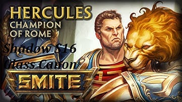 "Glass Canon" Hercules  vs Zhong Kui  - Ranked 1v1 Joust - Xbox One Smite