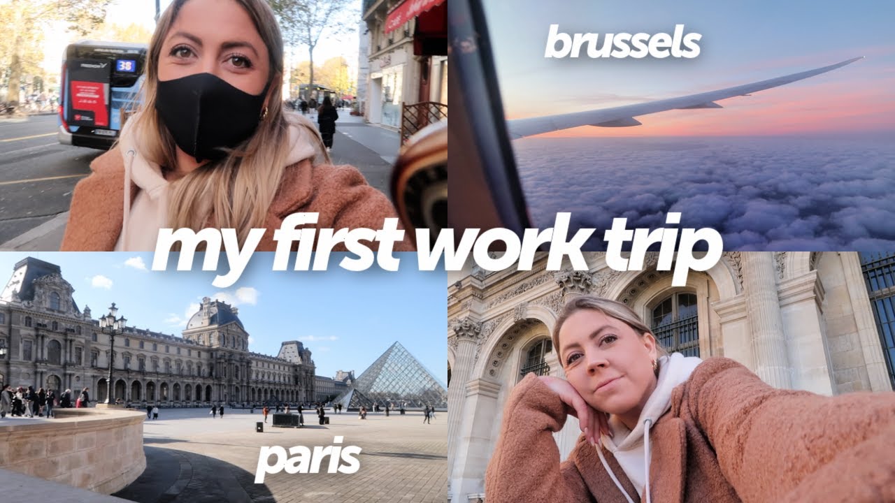 TRAVEL VLOG: Flying to Paris + Brussels for work!
