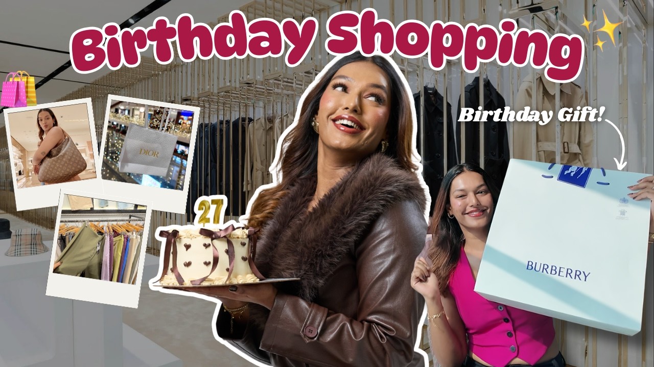 *Dreamy* Birthday Shoot & BIRTHDAY SHOPPING DONE RIGHT! 