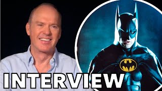 Michael Keaton Talks Returning As Batman In THE FLASH and Putting On The Batsuit Again | INTERVIEW