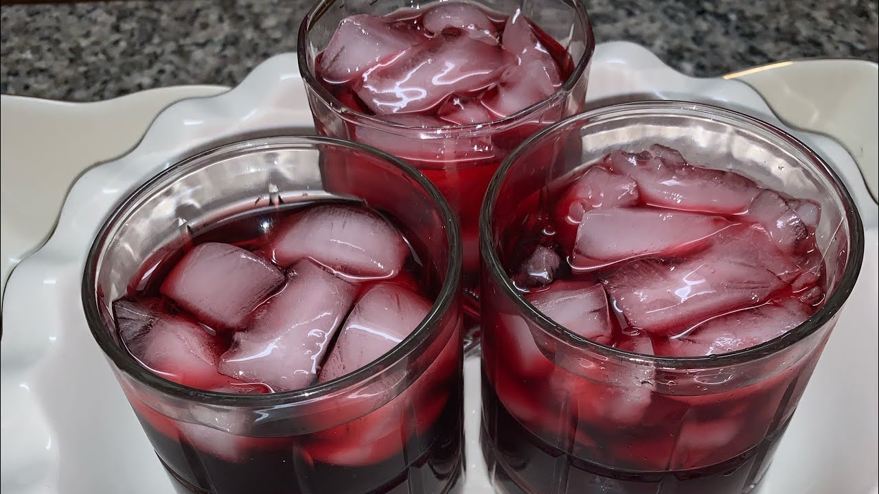 Making Hibiscus Flower Drink YouTube