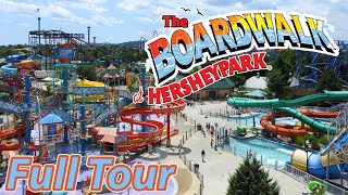 The Boardwalk Water Park at Hersheypark | Full Tour | May 2022