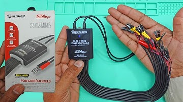 Mechanic S24Max Power Boot cable to turn on android and iphone mobile phone without battery