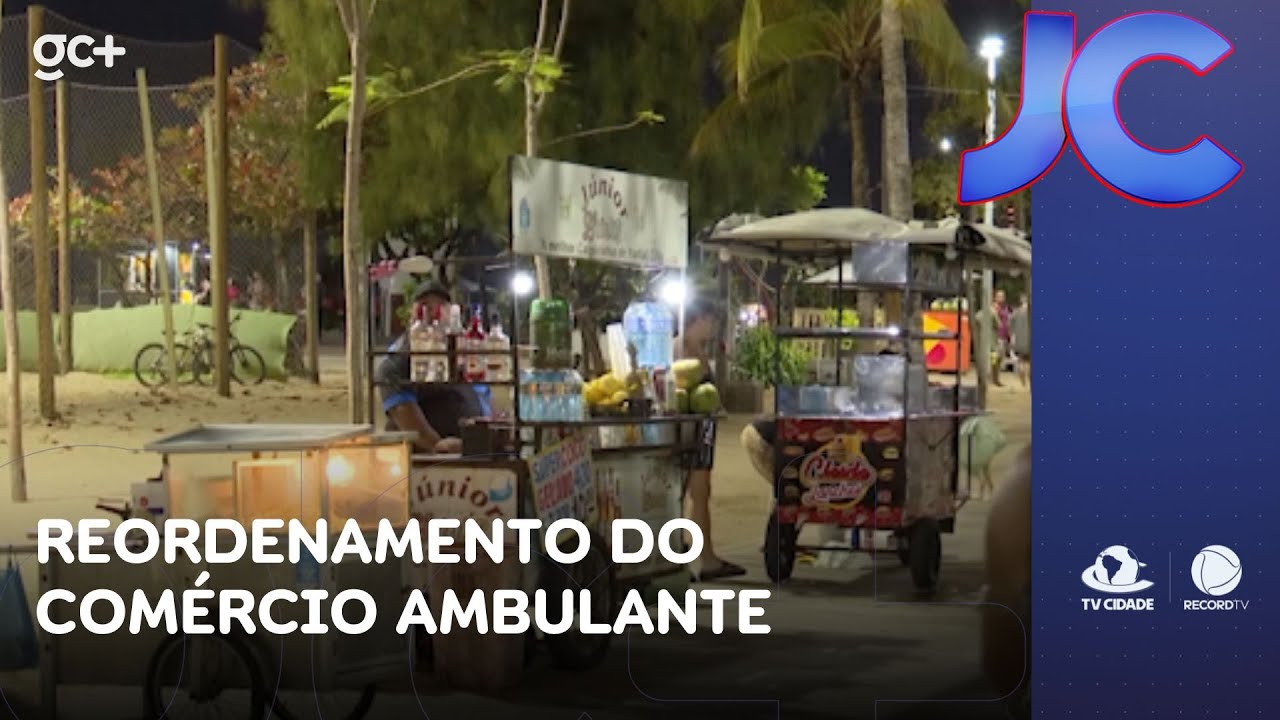 Reordenamento do comércio ambulante na Beira-Mar chega a 30% da área prevista | Jornal da Cidade