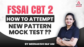 FSSAI CBT 2 | How to attempt New Pattern Mock Tests | FSSAI CBT 2 Test Series screenshot 2