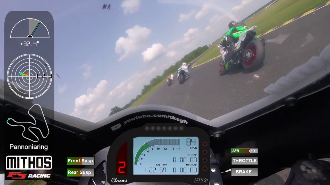 Trainingssession MV Agusta F3 am Pannoniaring Juni 2018