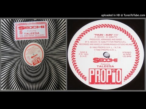 Taleesa — Stefano Secchi featuring Taleesa – Yuldu-Aldu (Track taken from single We Are Easy To Love – 1992)