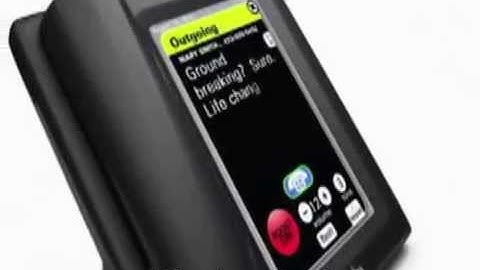 Ensemble ClearCaptions 50dB Amplified Captioning TouchScreen Phone - MaxiAids.com