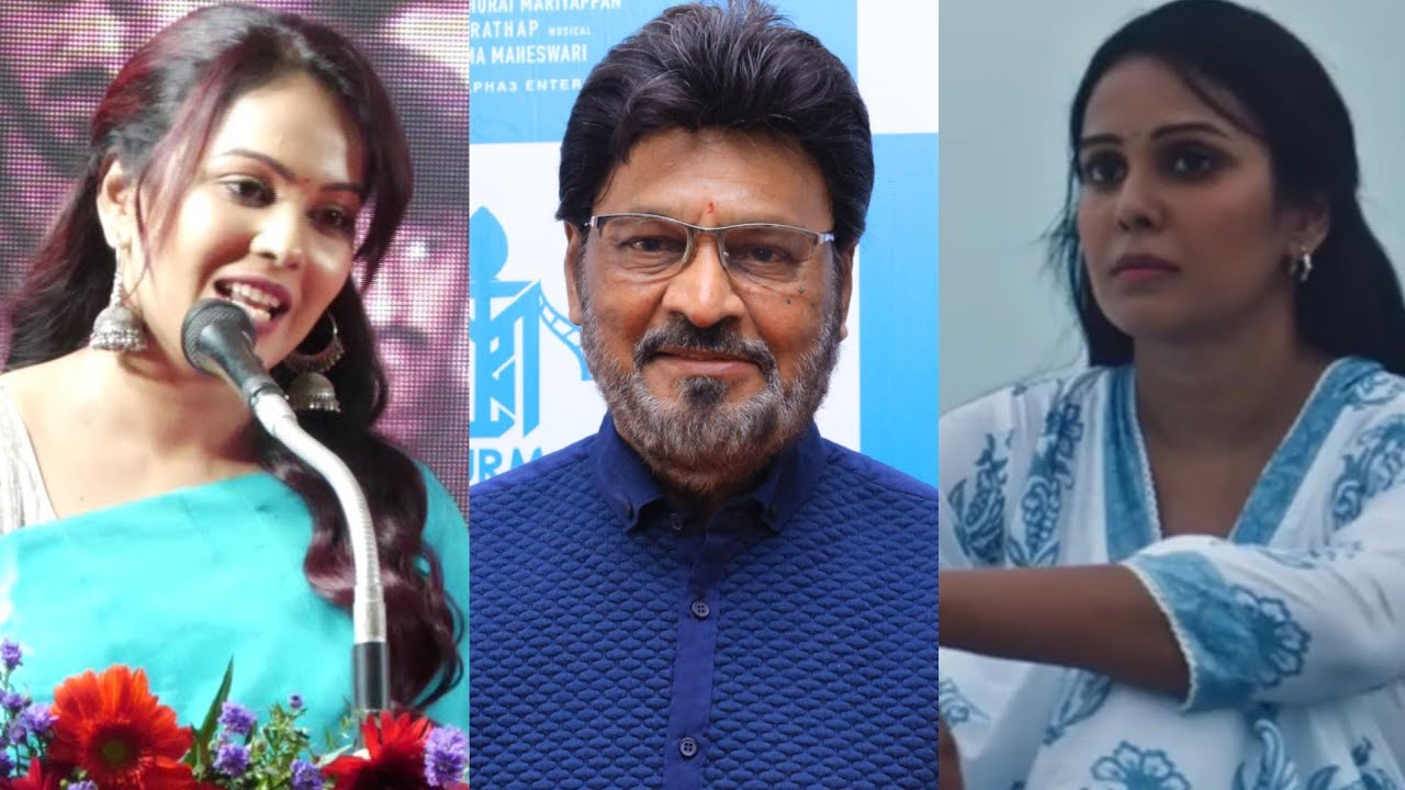 முக்கிய காரணம், Bhagyaraj sir தான்! Actress Chandini speech at Trauma Audio Launch | Thambithurai